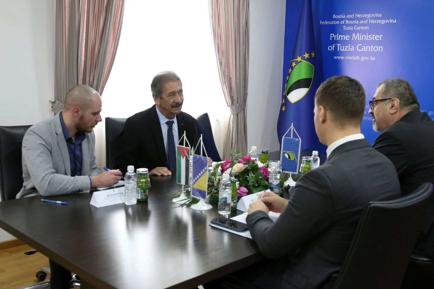 Oprotašjna posjeta ambasadora Palestine u BiH 02 23 12 2025